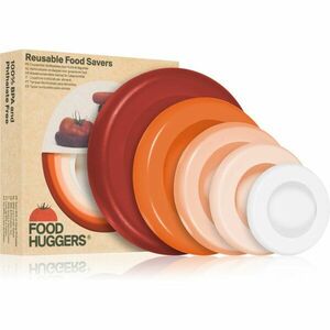 Food Huggers Food Huggers Set sada silikonových krytů na ovoce a zeleninu barva Terracotta 5 ks obraz