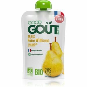 Good Gout BIO Williams Pear ovocný příkrm hruška Williams 120 g obraz