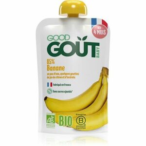 Good Gout BIO Banana ovocný příkrm banán 120 g obraz