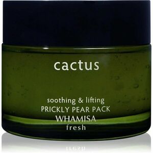 WHAMISA Cactus Prickly Pear Pack hydratační gelová maska pro intenzivní obnovení a vypnutí pleti 100 g obraz