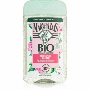 Le Petit Marseillais Wild Rose Bio Organic osvěžující sprchový gel 250 ml obraz