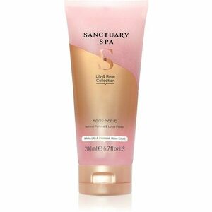 Sanctuary Spa Lily & Rose gelový peeling s vyhlazujícím efektem 200 ml obraz