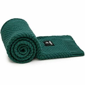 T-TOMI Knitted Blanket Smaragd pletená deka 80 x 100 cm 1 ks obraz