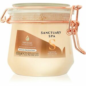 Sanctuary Spa Signature Natural Oils solný peeling pro výživu a hydrataci 650 g obraz