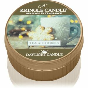 Kringle Candle Tea & Cookies čajová svíčka 42 g obraz