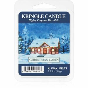 Kringle Candle Christmas Cabin vosk do aromalampy 64 g obraz