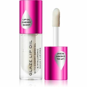 Makeup Revolution Glaze olej na rty odstín Lust Clear – Shimmer 4, 6 ml obraz