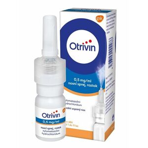Otrivin 0, 5 mg/ml nosní sprej 10 ml obraz