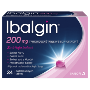 IBALGIN 200 mg 24 potahovaných tablet obraz