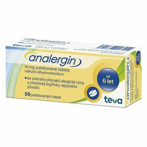 ANALERGIN 10 mg 50 potahovaných tablet obraz