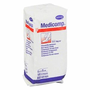 Kompres Medicomp nester..5x5cm/100ks 4218215 obraz