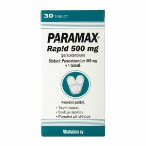 PARAMAX Rapid 500 mg 30 tablet obraz