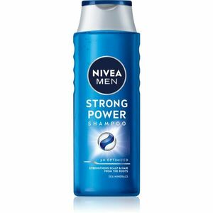 Nivea Men Strong Power posilující šampon pro muže 400 ml obraz