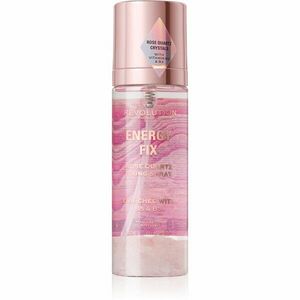 Makeup Revolution Crystal Aura Energy Fix fixační sprej s růžovou vodou 85 ml obraz