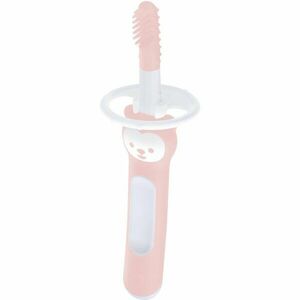 MAM Massaging Brush zubní kartáček pro děti 3m+ Pink 1 ks obraz