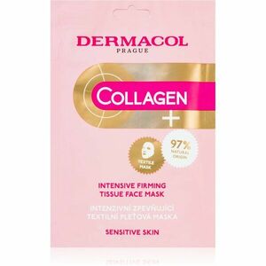 Dermacol Collagen + plátýnková maska se zpevňujícím účinkem 1 ks obraz
