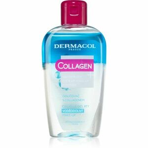 Dermacol Collagen+ dvoufázový odličovač voděodolného make-upu na oči a rty 150 ml obraz