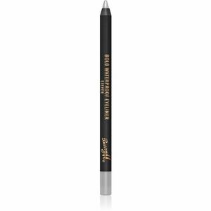 Barry M Bold Waterproof Eyeliner voděodolná tužka na oči odstín Silver 1, 2 g obraz