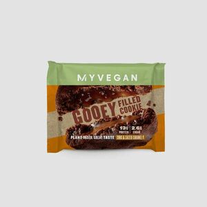 Veganské plněné proteinové cookie - Choc & Salted Caramel obraz
