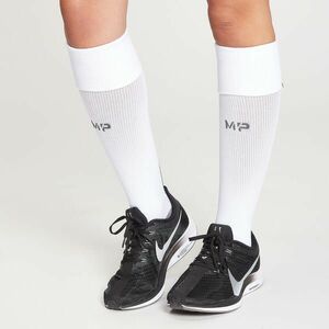 MP Prodloužené Fotbalové Ponožky – Bílé - UK 3-6 obraz