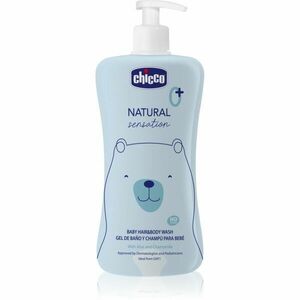 Chicco Natural Sensation Baby šampon a sprchový gel pro děti od narození 0+ 500 ml obraz