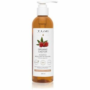 T-LAB Organics Organic Castor Moisture Retention Shampoo šampon pro suché a křehké vlasy ml obraz