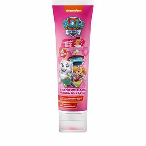 Nickelodeon Paw Patrol Coloring Bath Paint pěna do koupele pro děti Pink Strawberry 150 ml obraz