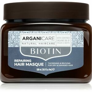 Arganicare Biotin Repairing Hair Masque hloubkově posilující maska na vlasy s biotinem 500 ml obraz