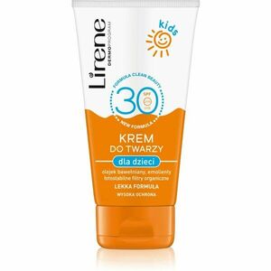 Lirene Sun care opalovací krém na obličej pro děti SPF 30 50 ml obraz