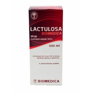 Biomedica LACTULOSA sirup 500 ml obraz