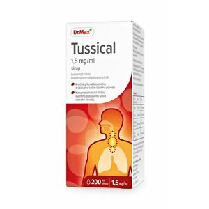 Dr. Max Tussical 1, 5 mg/ml sirup 200 ml obraz