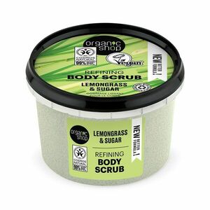 Organic Shop Zjemňující tělový peeling Lemongrass a cukr 250 ml obraz