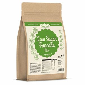 GREENFOOD NUTRITION Low Sugar Pancake Mix natural lívance 500 g obraz