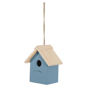 ZOLUX Coucou N2 dřevěná hnízdící budka pro ptáky modrá obraz