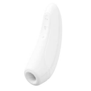 Satisfyer Vibrátor na stimulaci klitorisu Curvy 1+ White obraz