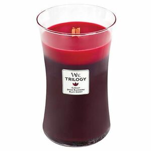 WoodWick Vonná svíčka váza Trilogy Sun-Ripened Berries 609, 5 g obraz