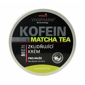 Vivaco Kofein a Matcha Tea hydratační krém pro muže 50 ml obraz