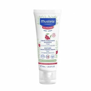 Mustela Dětský zklidňující hydratační krém na obličej (Soothing Moisturizing Cream) 40 ml obraz