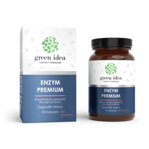 Green idea Enzym Premium 90 tob. + 20 tob. ZDARMA obraz