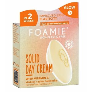 Foamie Tuhý rozjasňující pleťový krém Energy Glow (Solid Day Cream) 35 g obraz
