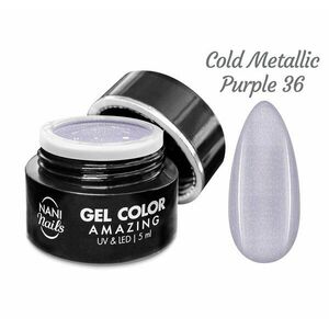 NANI UV gel Amazing Line 5 ml - Cold Metallic Purple obraz
