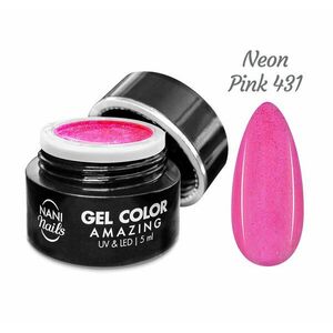 NANI UV gel Amazing Line 5 ml - Neon Pink obraz
