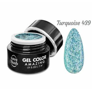 NANI UV gel Amazing Line 5 ml - Turquoise obraz
