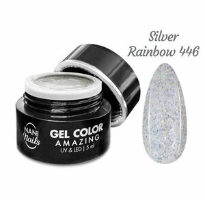 NANI UV gel Amazing Line 5 ml - Silver Rainbow obraz