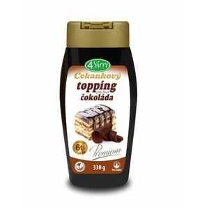 4Slim Čekankový topping čokoláda Premium 330 g obraz
