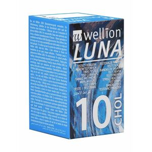 Wellion LUNA testovací proužky cholesterol 10 ks obraz