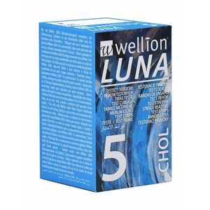 Wellion LUNA testovací proužky cholesterol 5 ks obraz