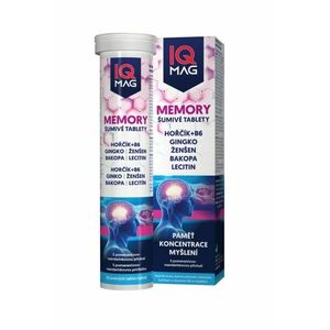 IQ Mag Memory 20 šumivých tablet obraz