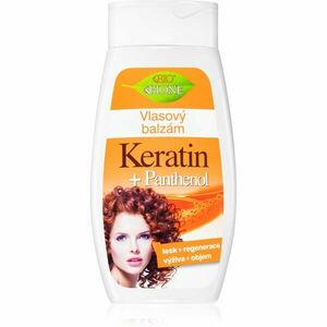 Bione Cosmetics Keratin + Panthenol regenerační balzám na vlasy 260 ml obraz