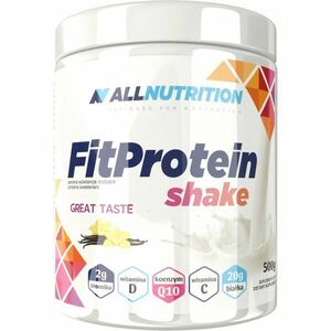 Allnutrition FitProtein Shake směs na přípravu koktejlu s proteinem příchuť Vanilla 500 g obraz